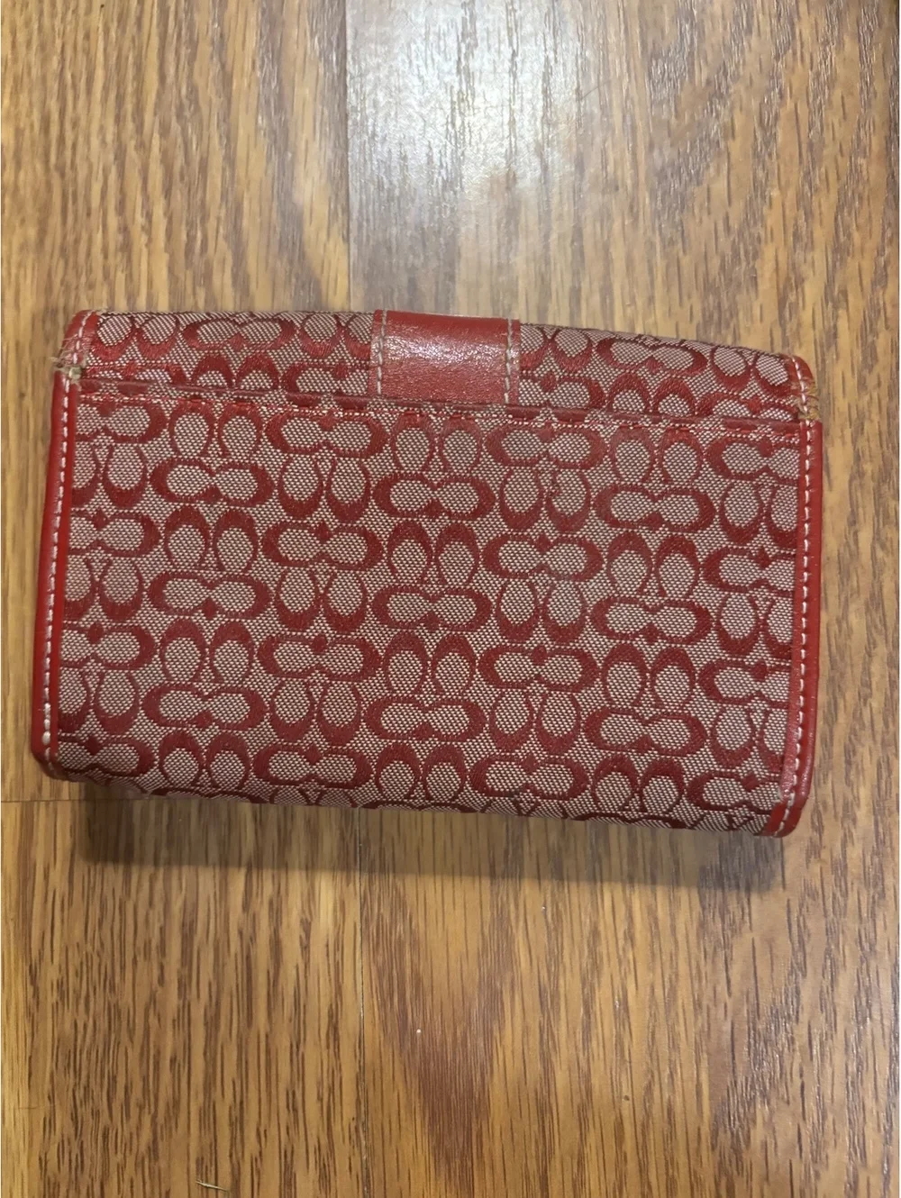 Coach matching purse
